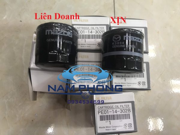 Lọc dầu Mazda 3 - 6 - 2 - CX5 15 - PE0114302B / B6Y114302A