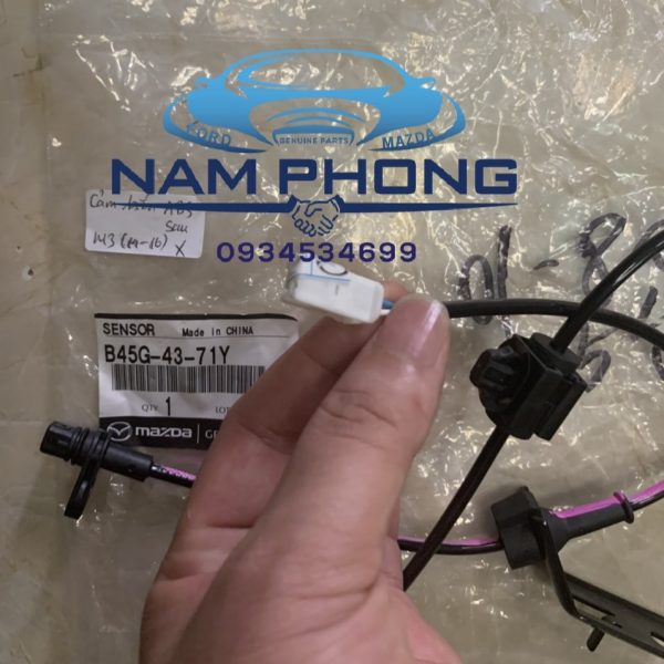 Cảm biến Abs sau Mazda 3 CX5 16 LH - B45G4371Y - Phụ Tùng Nam Phong