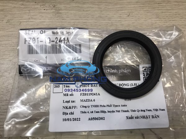 Phớt bơm dầu - Phớt đầu hộp sô AT 2.5 Mazda 6 - CX5 16 - 20 - FZ0119241A / FZ0119241B