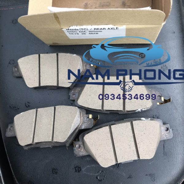 Má phanh sau Mazda CX8 - CX9 2016 - 2019 - TKY82648ZB - Phụ Tùng Nam Phong