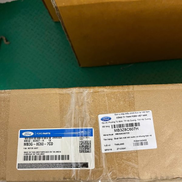 Quạt két nước Ford Ranger 2022 - 2024 - MB3Z8C607H